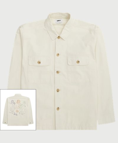 Obey Jackets AFTERNOON JACKET 121160056 White